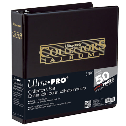 Ultra Pro: UP83712 2" Collectors Set with Platinum Pages