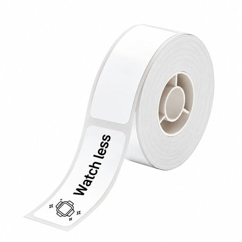 NIIMBOT Thermal Label Paper Waterproof Sticker for D11/D101/D110 12x22mm (260 Pieces/Roll)