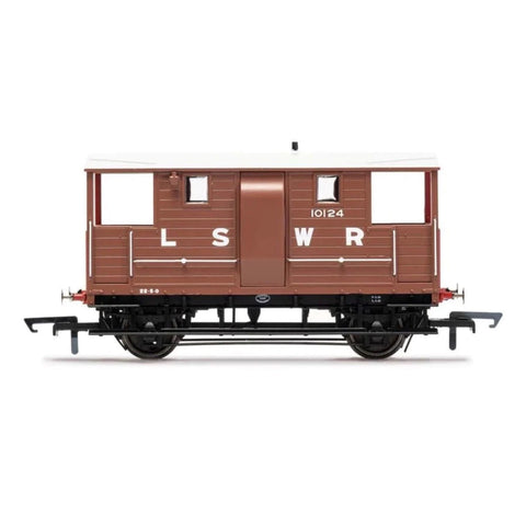 Hornby OO LSWR 20T New Van Goods Brake Van 10124 Era 2