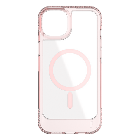 UR U-Model Bumper Clear Case for iPhone 15 Pro Magsafe (Pink)