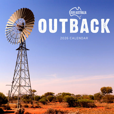 Paper Pocket Our Australia Outback 2026 Calendar
