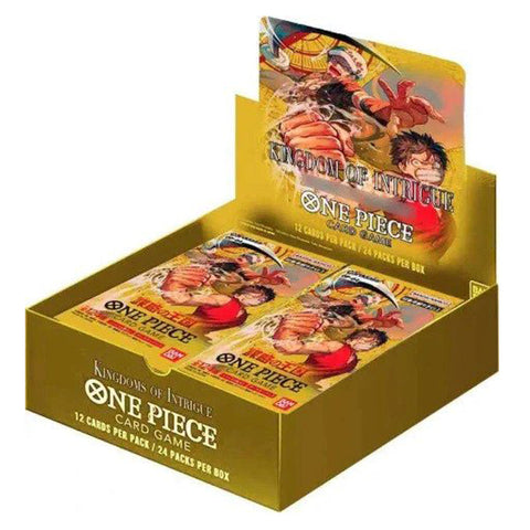 Bandai One Piece Card Game Kingdoms of Intrigue OP-04 Booster Box