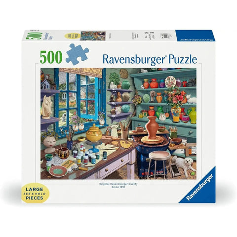 Ravensburger 500pc Pottery Studio Sanctuary Puzzle