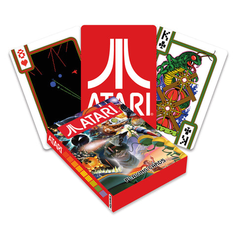 Aquarius Atari Playing Cards Poker Family Fun Game Night Party Gaming Deck