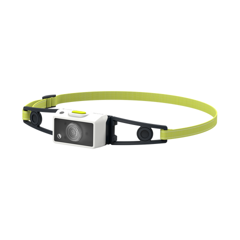 Ledlenser NEO1R Running Headlamp Rechargeable LED Red Light - Lime
