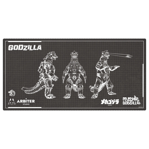 ARBITER STUDIO Black Mechagodzilla XXL 1000x500mm Cloth Mousepad