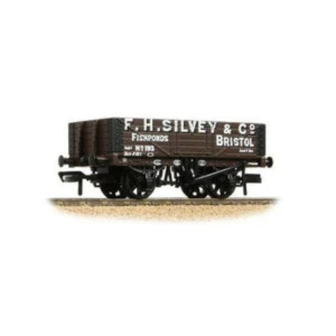 Bachman OO 5 Plank Wagon Wooden Floor 'F. H. Silvey & Co.' Brown