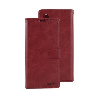 Goospery Bluemoon Diary Wallet for Galaxy A12 - Wine