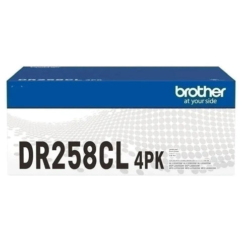 Brother DR-258CL Drum Unit Genuine Original [4 Pack]