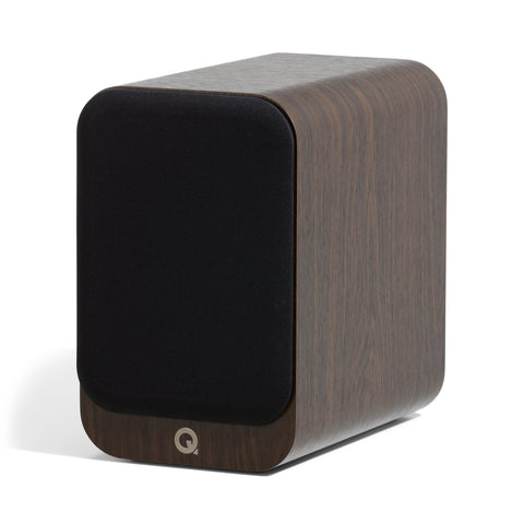 Q Acoustics 3020c Standmount Speakers Walnut  Pair