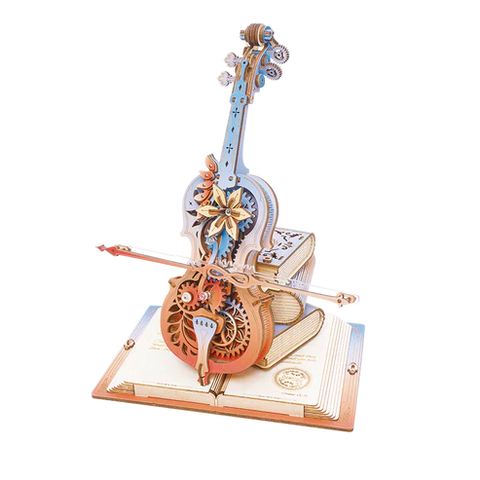 Robotime DIY Music Box Symphony of Gorgeous Dreams (Cello)
