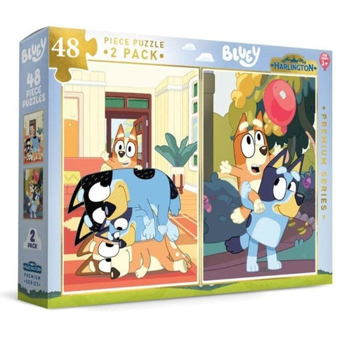 Harlington 48pc 2 Pack Bluey Puzzle