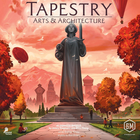 Stonemaier Games Tapestry: Arts & Architecture Expansion Board Game
