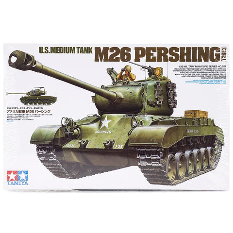 Tamiya 1/35 U.S. M26 Pershing Medium Tank Scaled Plastic Model Kit