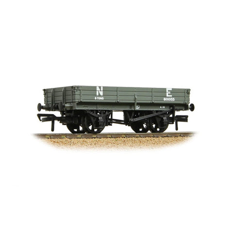Bachman OO 3 Plank Wagon North Eastern Railway NE Grey