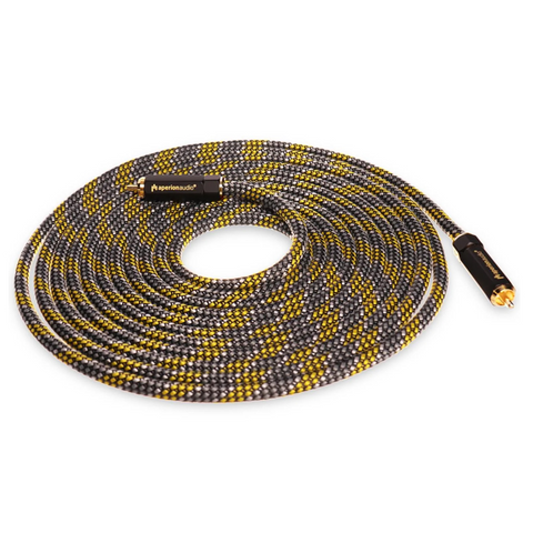 Aperion 1M RCA Audio Stereo & Subwoofer Cable Mono (Single)