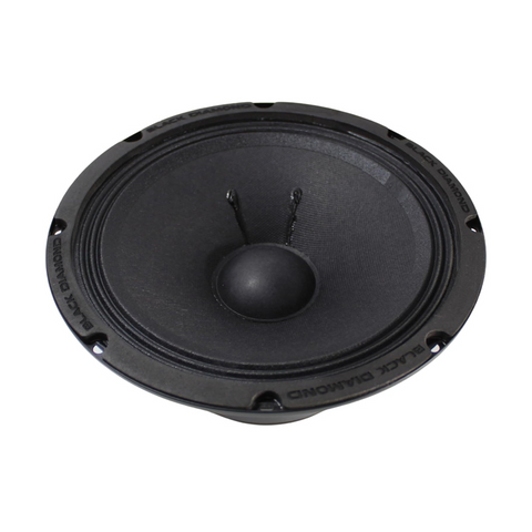 Black Diamond DIA-8MB300-8 8" Mid-Bass 8-Ohm Car Speaker (Single)