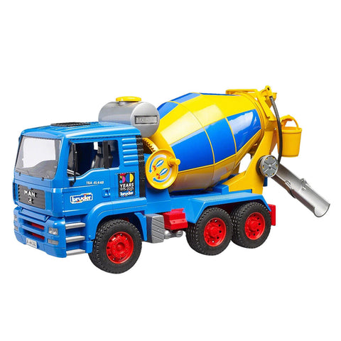 Bruder MAN TGA Cement Mixer Toy Model 50 Years Special Edition