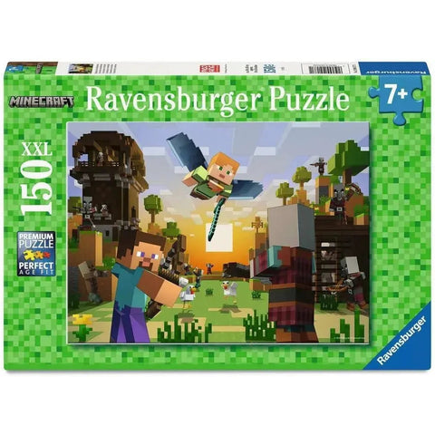 Ravensburger 150pc Minecraft Construction and Adventure Puzzle