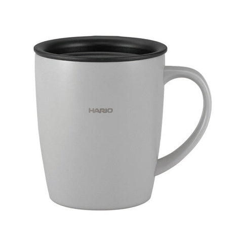 Hario Insulated Mug with Lid - Grey