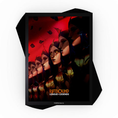 Universus Riftbound: League of Legends TCG - Unleashed Art Sleeves: Leblanc, Deceiver