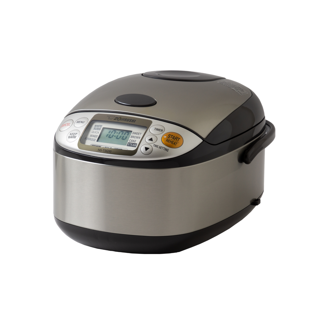 Rice Logic Zojirushi MICOM Fuzzy Logic rice cooker, NS-TSQ10 (5.5 cups) - JB Hi-Fi