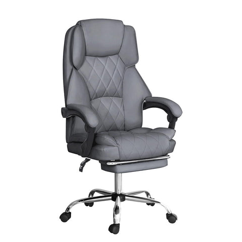 Artiss Executive Office Chair Footrest (Grey)