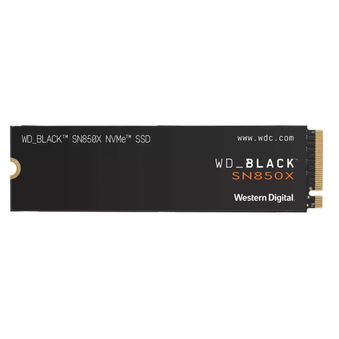 WD Black SN850X 1TB PCIe Gen4 NVMe M.2 2280 SSD (Without Heatsink)