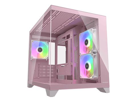 Cougar FV150 Mini RGB Micro-ATX Mid-Tower Case - Pink