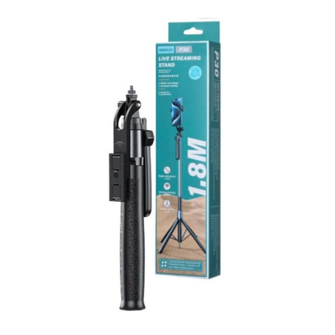 Remax P30 Selfie Stick with Tripod and Remote