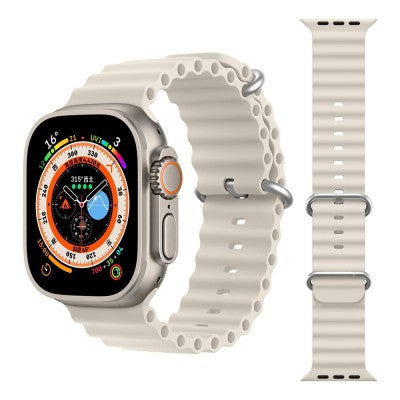 Redefine Ocean Silicone Band for Apple Watch 38-42mm - White