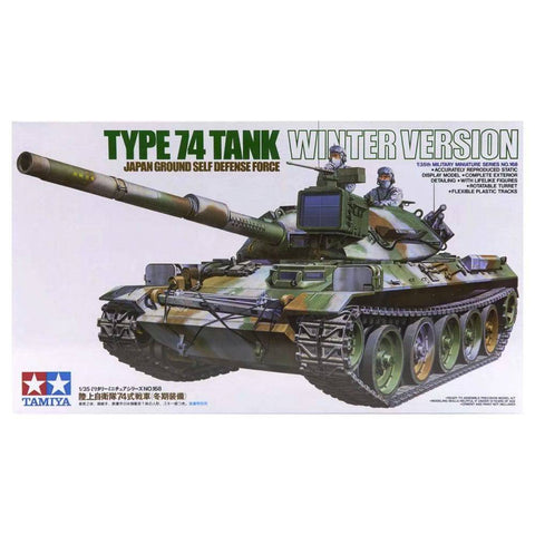 Tamiya 1/35 JSFDF Type 74 Tank Winter Version