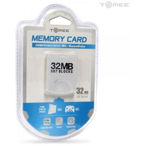 Hyperkin NGC GameCube Tomee 32MB Memory Card 507 Blocks Game