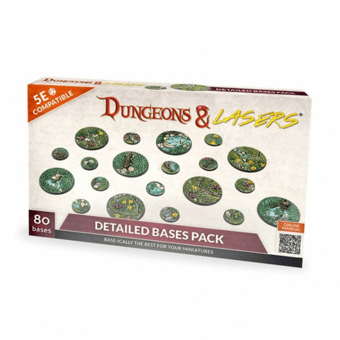 Dungeons & Dragons Dungeons & Lasers: Miniatures Detailed Bases Pack