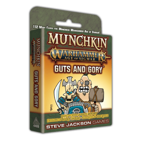 Steve Jackson Games Munchkin Warhammer Age of Sigmar Guts and Gory Board Game