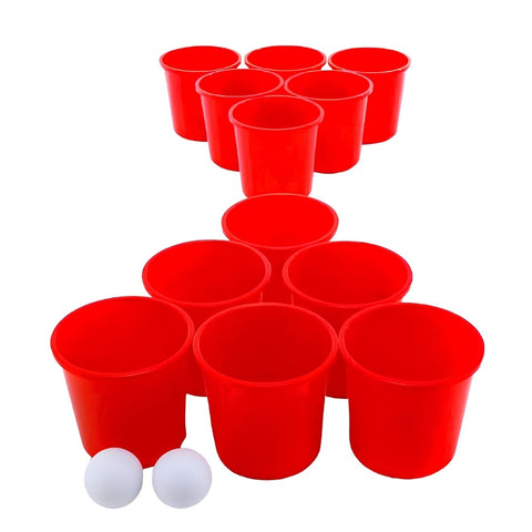 Jenjo Games Giant Beer Pong Outdoor Party Game Set