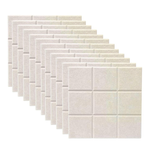 iDeer Life Acoustic Foam Sound Panels 12-Pack (Sand)