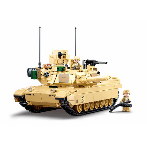 Sluban MB M1A2 V2 Abrams Tank