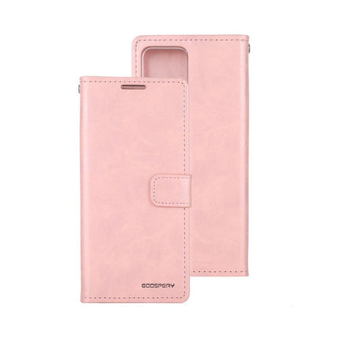 Goospery Bluemoon Diary for iPhone 13 Pro Max - rose gold