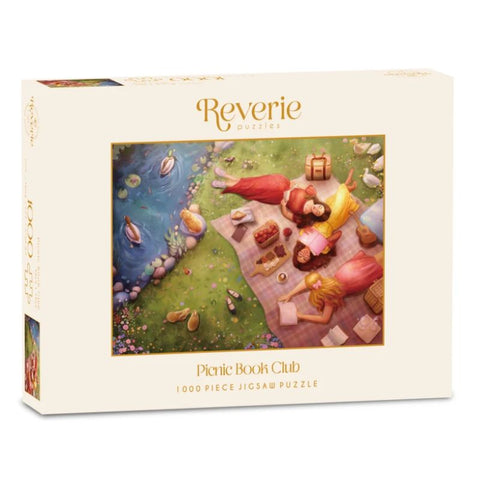 Reverie Puzzles Picnic Book Club Jigsaw Puzzle (1000 pieces)