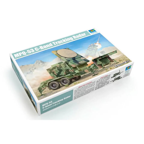 Trumpeter 1/35 MPQ-52 C-Band Tracking Radar Trailer Scaled Plastic Model Kit