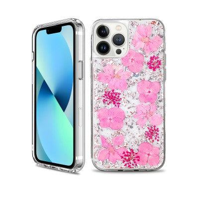 Redefine Dried Flower Case for iPhone 14 Pro Max (Pink)