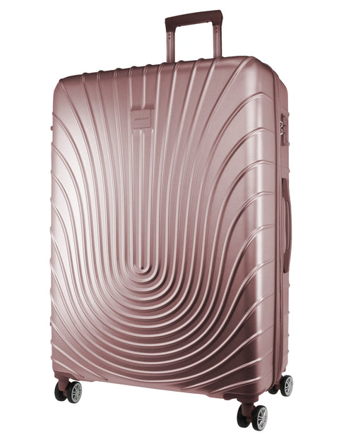 Pierre Cardin Medium Hard-Shell Suitcase Travel Luggage Bag 70cm Rose