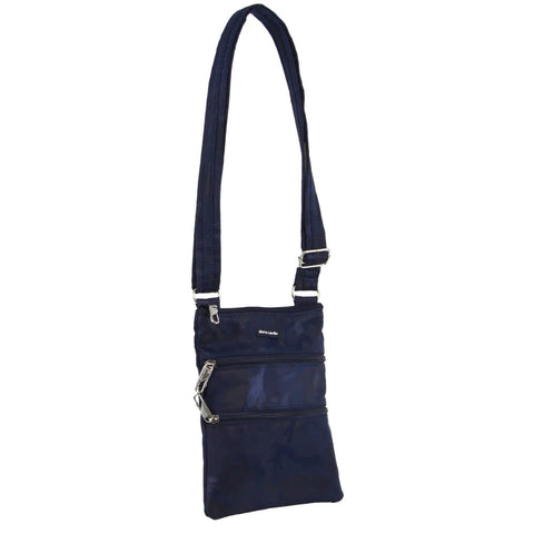 Pierre Cardin Anti-Theft RFID Crossbody (Navy/Camo)