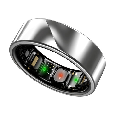 Luna Smart Ring Gen 2 Health Sleep Tracker Titanium Size 09 Stardust Silver