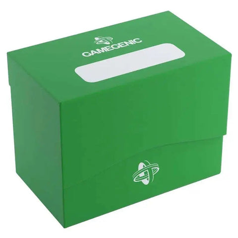 Gamegenic Side Holder Holds 80 Sleeves Deck Box (Green Cards)