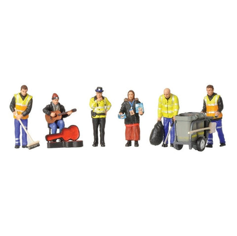 OO Modern Street Scene Figures