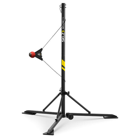 SKLZ Bat-A-Way PTS Cricket Swing Training Aid Black Portable Stable