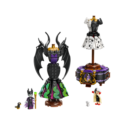 LEGO 43262 Maleficent's and Cruella De Vil's Dresses - Disney
