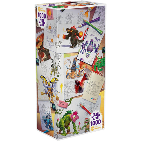 IELLO Puzzle Universe Making Of Monster #15 1000 pieces